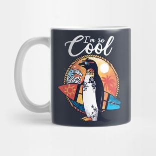 Cool penguin summer Mug